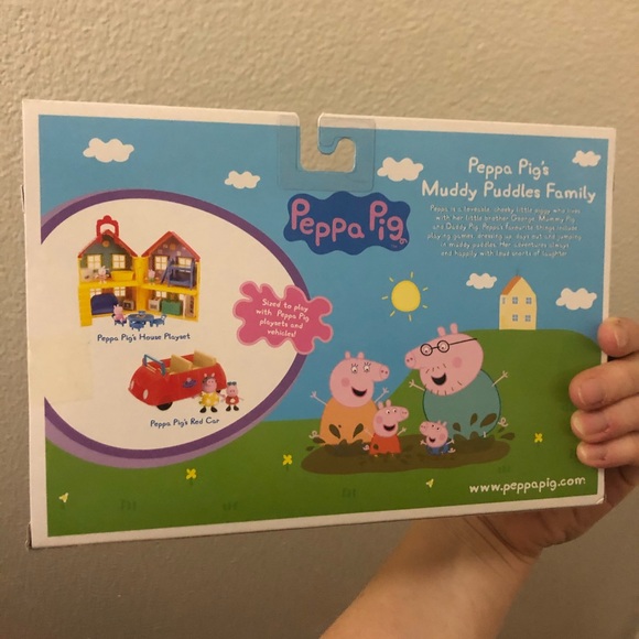 NWT Peppa Pig Muddy Puddle Family Figures - Picture 5 of 5